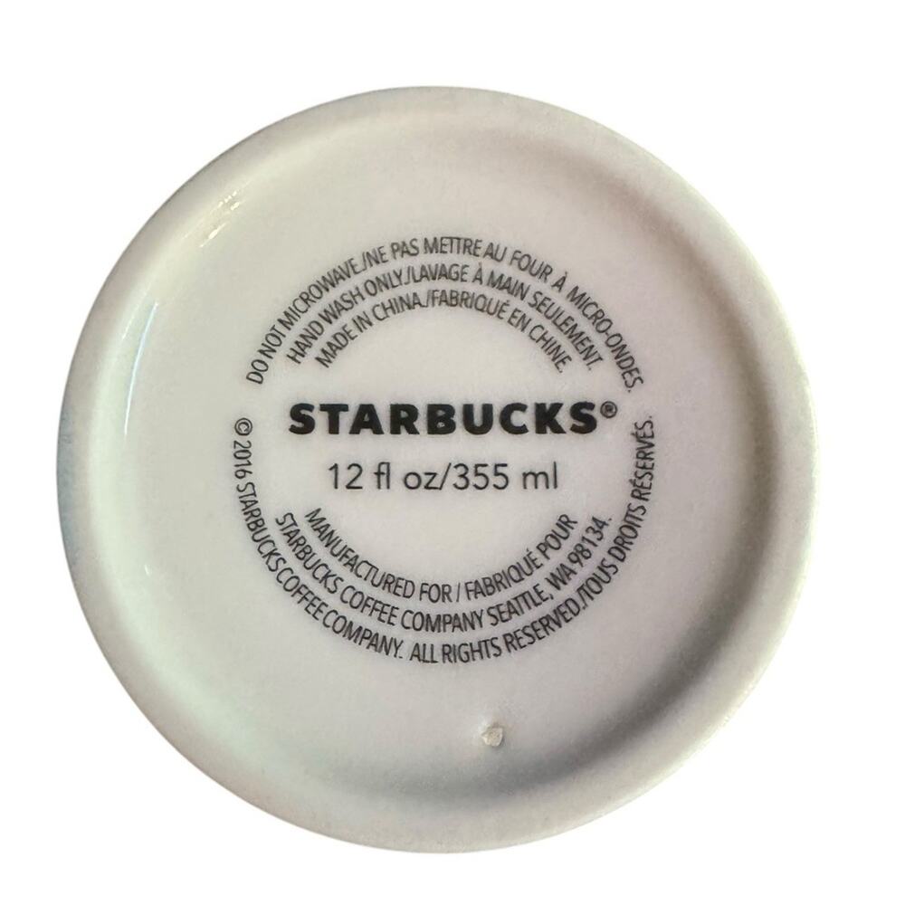 Starbucks New Mexico Ceramic Mug Purple Ombre 2016 NO LID HAS CHIPS READ NOTE - Picture 6 of 9